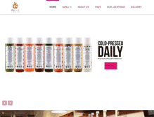 Tablet Screenshot of lifejuiceco.com